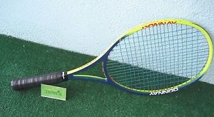 Donnay Belgium Pro One OS 4 5/8   Yellow/Blue  No. 875.90