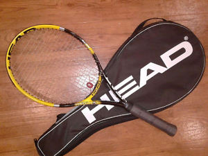 Head Extreme OS Oversize You Tek Tennis Racket/Racquet 4 3/8 + Head Case