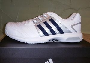 NEW Adidas Men's Barricade Approach STR White/ Black Tennis Sneakers Size 11.5