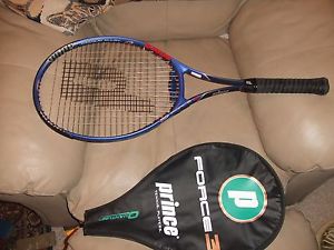 Prince Force 3 Quantum Ti Oversize Tennis Racquet/w SOFT CASE