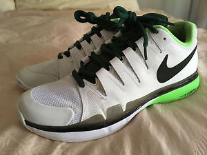 Nike Men's Zoom Vapor 9.5 Tour Tennis Shoe Voltage green/White Sz 8