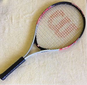 Wilson Junior US Open Tennis Racquet Racket 25-Inch Titanium Tennis Racket