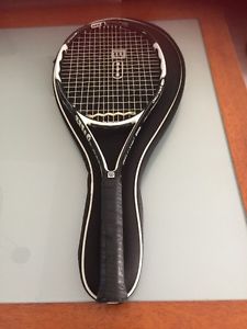Wilson ncode six-two tennis racquet 4 1/2 grip midplus with bag EUC