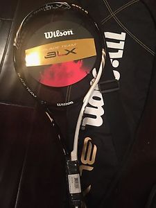 New Wilson Blade Team BLX tennis racket 104 ,43/8 grip, with cover
