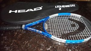 HEAD LIQUIDMETAL 8.5 4 1/4 TENNIS RACQUET  EXCELLENT CONDITION w/ COVER NR