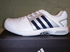 NEW Adidas Men's Barricade Approach STR White/ Black Tennis Sneakers Size 10