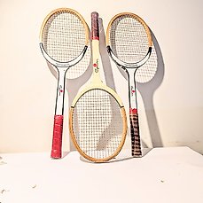 Leuke houten Vintage Rackets 3 Stuks - Tennis - Vendex Sprinter - 1980 - Tennis racket image 1