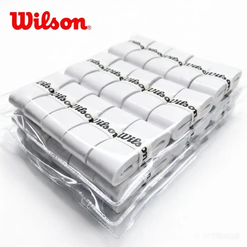 Wilson Tennis Overgrip 15/30pcs Black White image 1