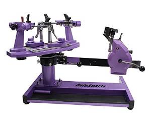 Manual Stringing Machine With Full Tool Set G312 Automatic Rotating Clamp Tennis Badminton Racket Stringing Machine