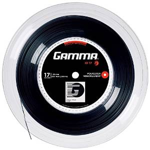 Gamma Sports iO 17g Tennis String Reel, 660', Black