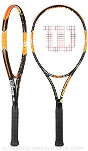 Wilson Burn 100 Team Tennis Racquet (Black)