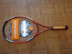 NEW RARE Head Liquidmetal Radical Oversize 107 head 4 5/8 grip Tennis Racquet
