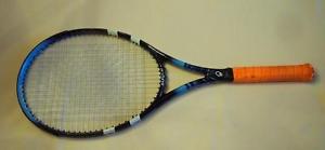 Babolat Pure Drive Plus vintage Swirly 27.5 100 head 4 3/8 grip EUC 8+/10