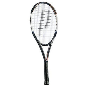 Prince Triple Threat BANDIT 110 OVERSIZE STRUNG Tennis Racquet 4-3/8