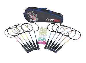 Sportime Complete School Badminton Set, 25 Pieces