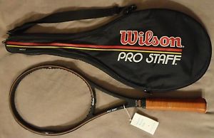 RARE NOS! Wilson ProStaff Midsize Tennis Racket JPQ St.Vincent Grip 4 5/8 READ!