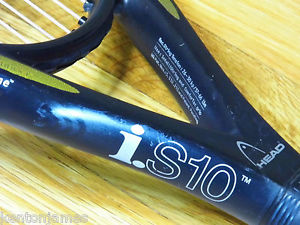 NEW STRINGS Head Intelligence i.S10 Oversize 115 Racquet 4 1/2 Racket S10 iS10