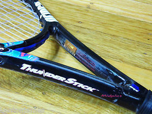 Prince ThunderStick Longbody 900pl NEW STRINGS Midplus Racquet 4 1/2 Racket MP