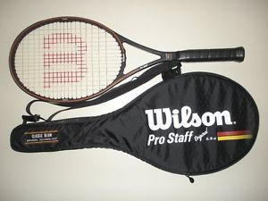 WILSON PRO STAFF 6.0 ORIGINAL MP 95 TENNIS RACQUET 4 5/8   (NEW STRINGS)