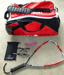 Raquetball --Ektelon Reactor racquet and total kit