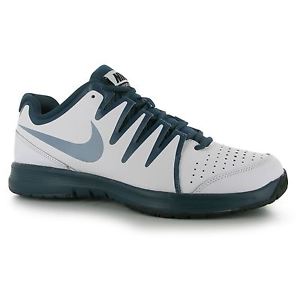 Nike Vapor Court Tennis Shoes Mens White/Grey/Navy Trainers Sneakers