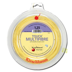Kirschbaum Cuerdas de tenis Touch Multifibras natural 110m