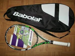 NEW 2014 Babolat Aero Pro Team Wimbledon 100 head 4 3/8 grip Tennis Racquet