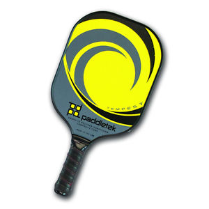 Brand New Paddletek Tempest Pickleball Paddle - Blue, Yellow, Red, Grey
