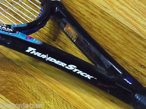 Prince ThunderStick Longbody 900pl NEW STRINGS Midplus Racquet 4 3/8 Racket MP