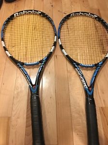 Babolat Pure Drive 107 4 1/2 Price Per Racquet Nice Condition Plus Bonus String