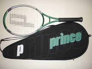 PRINCE TOUR NXG GRAPHITE  OS 107 TENNIS RACQUET 4 3/8 (NEW STRINGS)