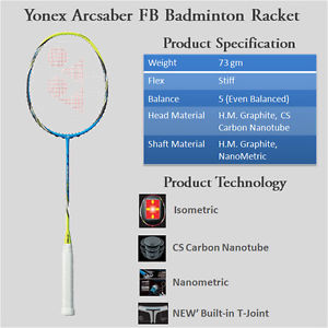 New arrival Yonex Arcsaber-FB badminton racket bag sports collection