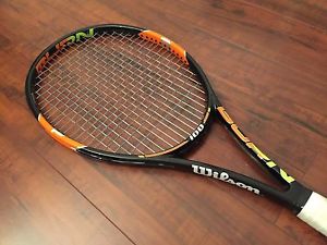 Wilson H22 18x20 Burn 100 Pro Stock tennis paint job federer h22 prostaff