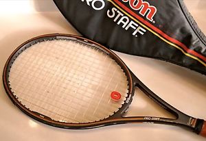WILSON PRO STAFF MIDSIZE 85 (ST VINCENT, KWQ, 4 3/8) TENNIS RACQUET