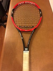 Wilson Pro Staff 97 Hybrid string Babolat RPM Blast + Addiction