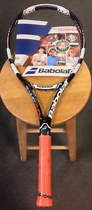 Babolat GT Pure Drive 2013 French Open Roland Garros - 4 1/8 - NEW + free string