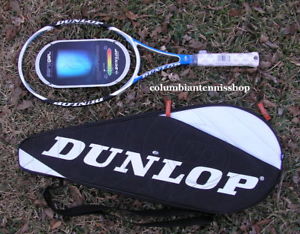 New Dunlop Aerogel 2 hundred 200 4 1/8 (1) wih cover racket strung opt org. $200