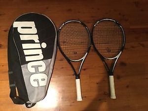 Prince Exo3 Silver 115 X 2 With 3 Racket Bag