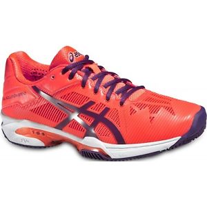 ASICS MUJER GEL SOLUTION SPEED 3  2016  tierra batida . Zapatillas padel tenis