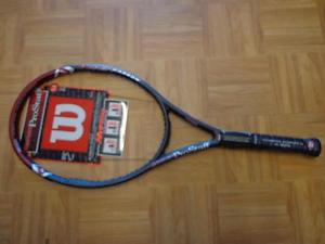 RARE NEW Wilson Hyper Pro Staff 5.0 Stretch 110 head 4 3/8 grip Tennis Racquet
