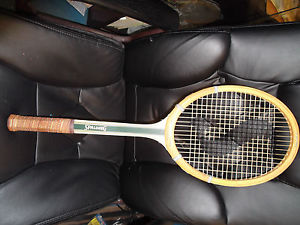 Spalding Pancho Gonzales Autograph Wood Racket / Panchos Personal Racket w/gut