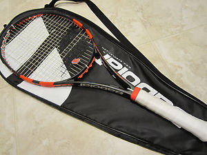 2014 BABOLAT PURE STRIKE 100 RACQUET (4 1/4) EXCELLENT COND. DEMO RACQUET