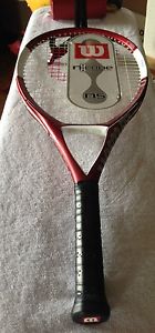 WILSON nCODE N5 110 OVERSIZE TENNIS RACQUET RACKET STRUNG 4-1/2
