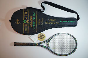 NEW DUNLOP MAX 200G GOLDEN GRAND SLAM SPECIAL EDITION STEFFI GRAF RACKET