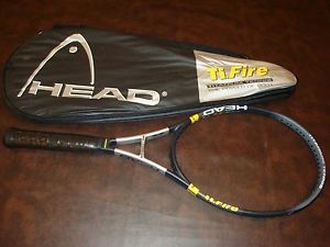 HEAD TI FIRE TOUR MP MIDPLUS, 4-1/2, SHOP/DISPLAY/DEMO - MINTY {inv#150156}