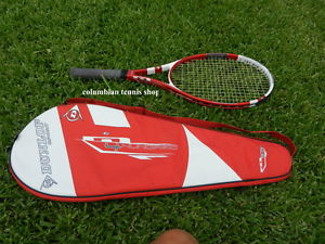 Dunlop M-Fil 400 Tennis Racket 100 4 hundred strung racquet D cover last one 3/8