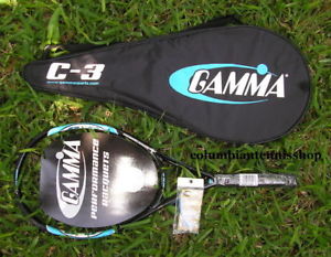 New Gamma C3 C Three C-Three Adult racquet 102 1/8 1/4 L1 L2 Org $180 1250 power