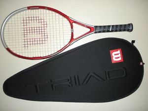 WILSON TRIAD 5  T5 5.0 OS 110 TENNIS RACQUET 4 1/2  27.25