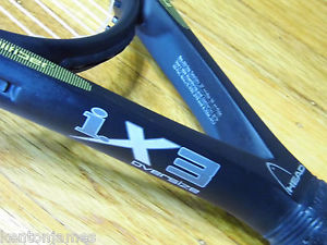NEW STRINGS Head Intelligence i.X3 Oversize Racquet 4 1/4 Racket iX3 X3 $180 L 2