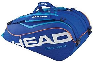 HEAD Tour Team 9R Supercombi Tennis Bag, Blue 283215Blue